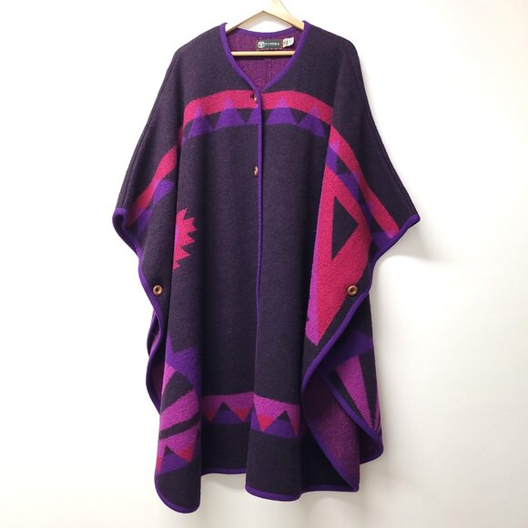 Tundra Canada Womens wool Boho Cardigan One Size - Picture 1 of 3